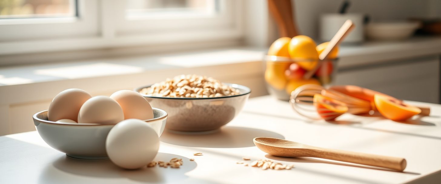 Breakfast ingredients