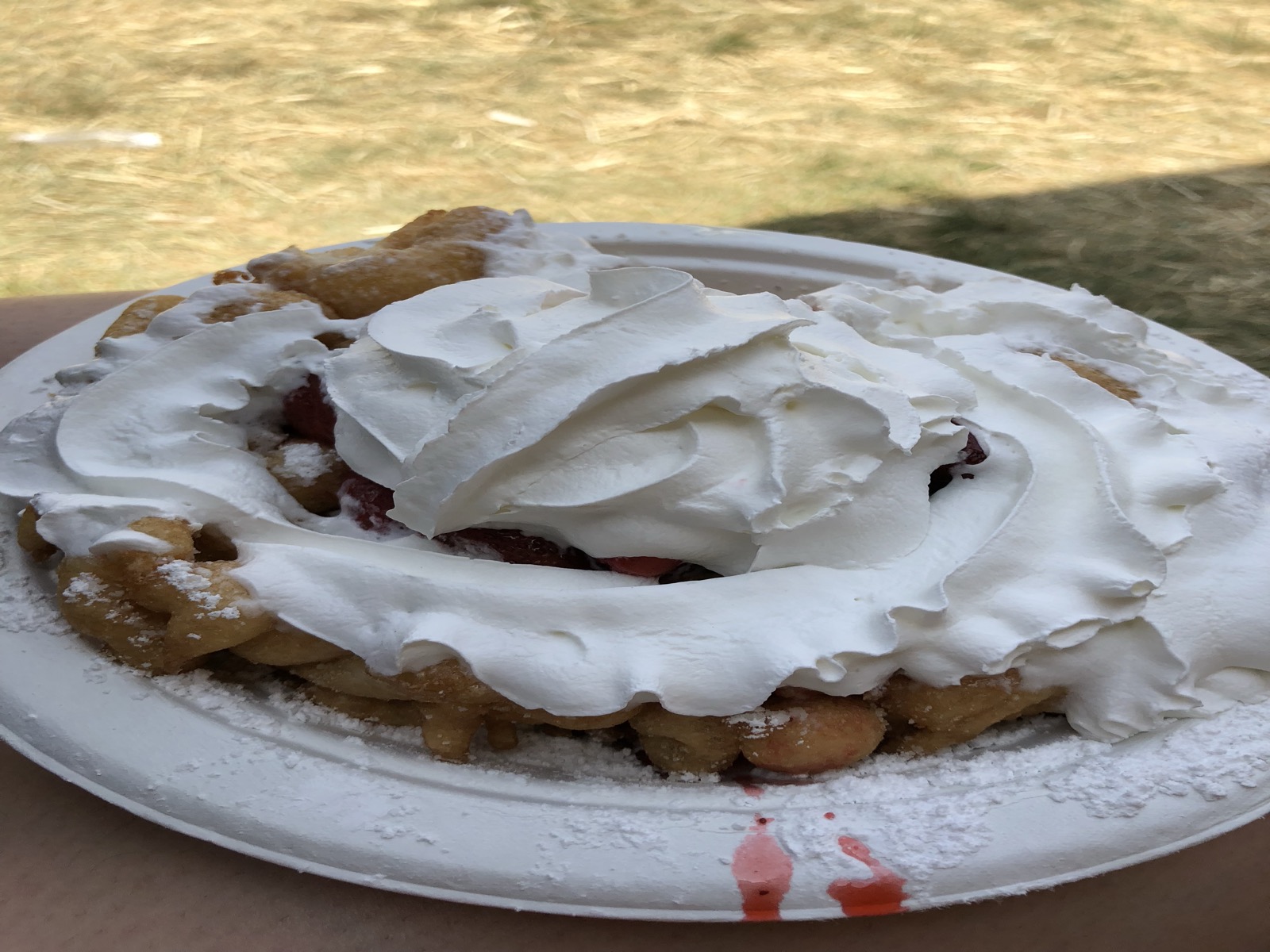 Amusement Park-Style Funnel Cake