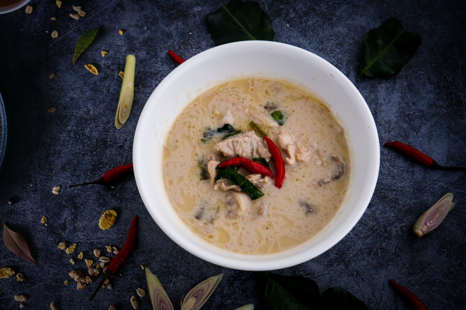Benjarong-Style Tom Kha Gai
