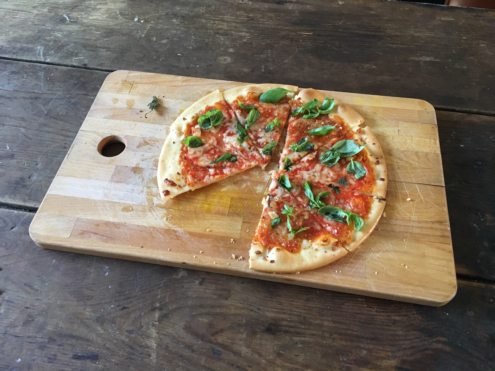 California Pizza Kitchen-Style Margherita Pizza