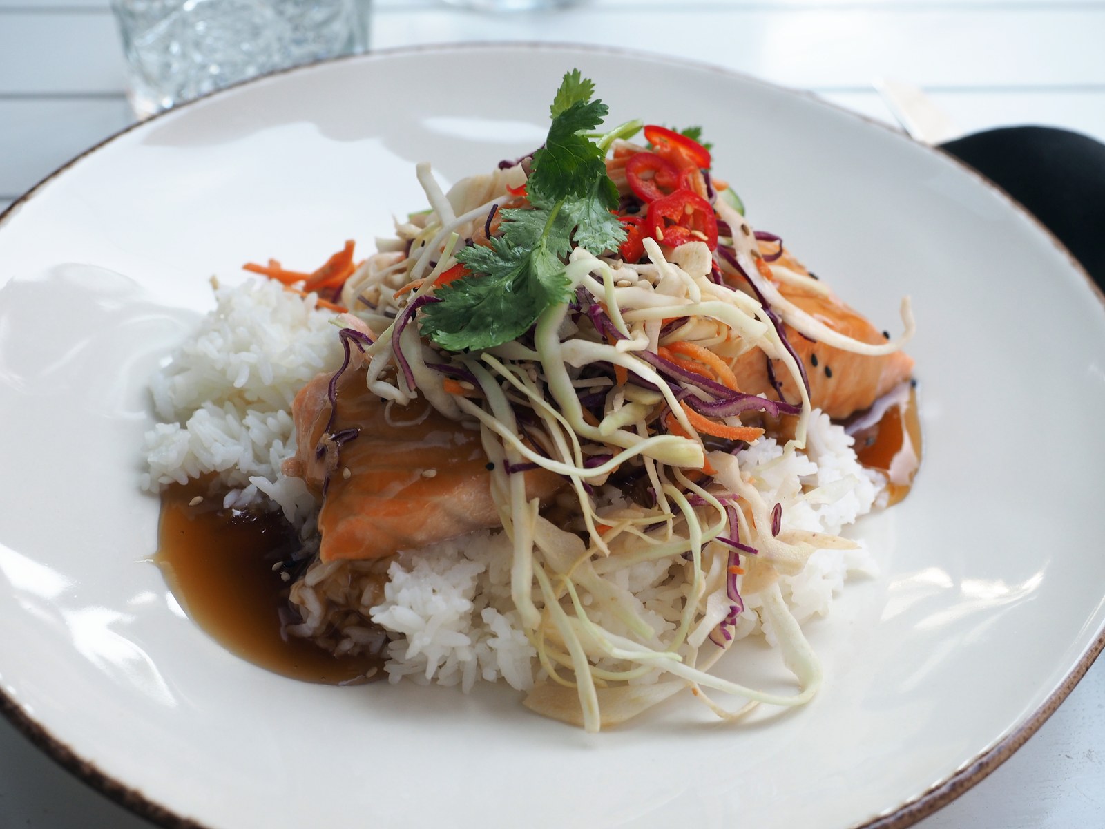 Green Chef-Style Teriyaki Salmon Bowl