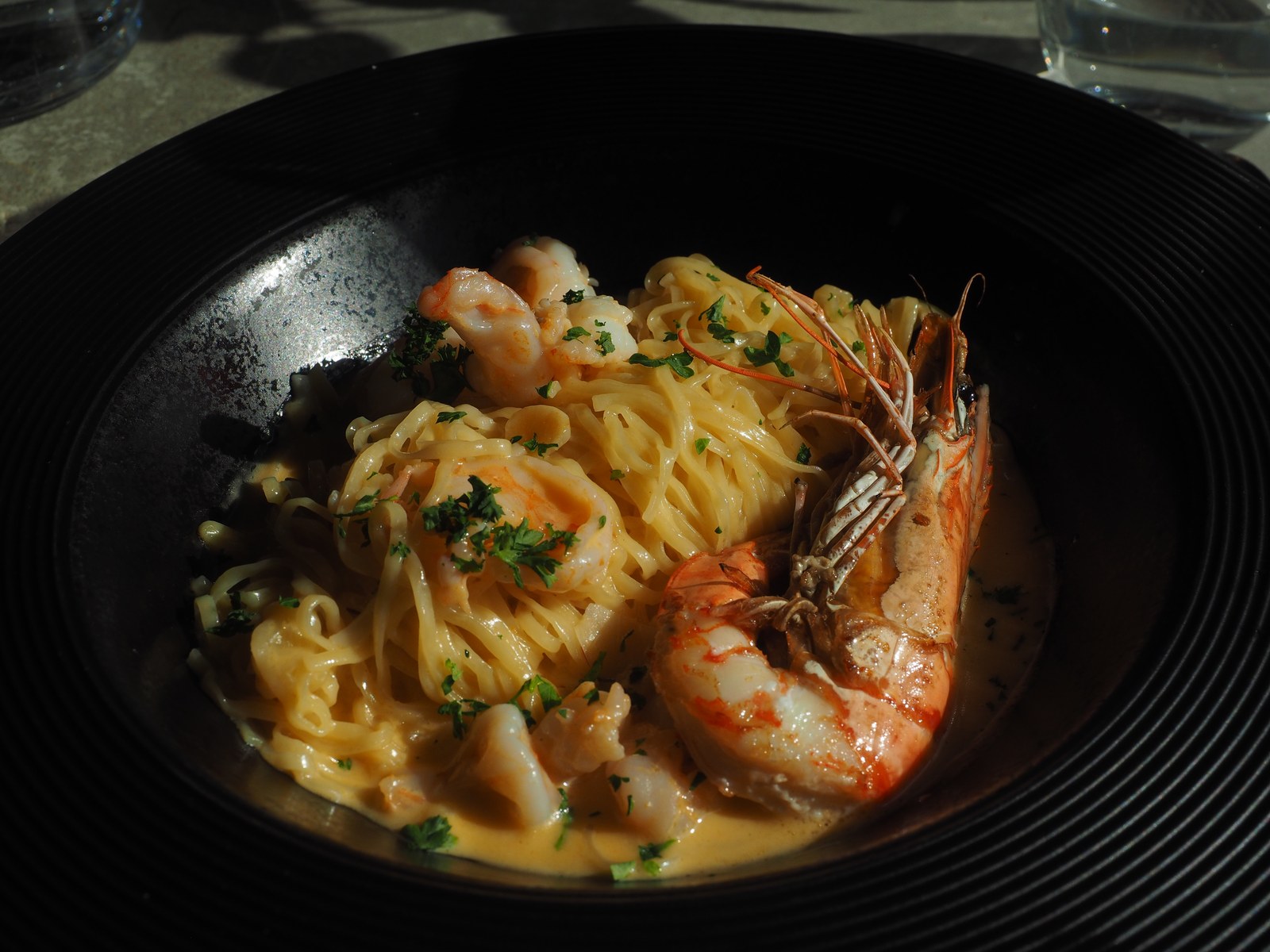HelloFresh-Style Lemon Butter Shrimp Pasta