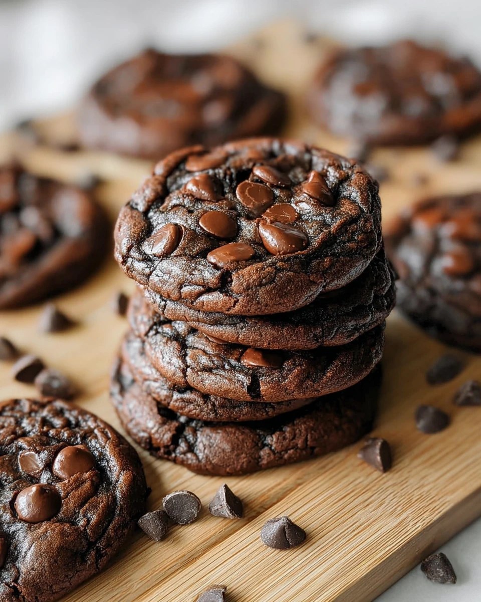 Insomnia Cookies-Style Warm Double Chocolate Chip Cookie