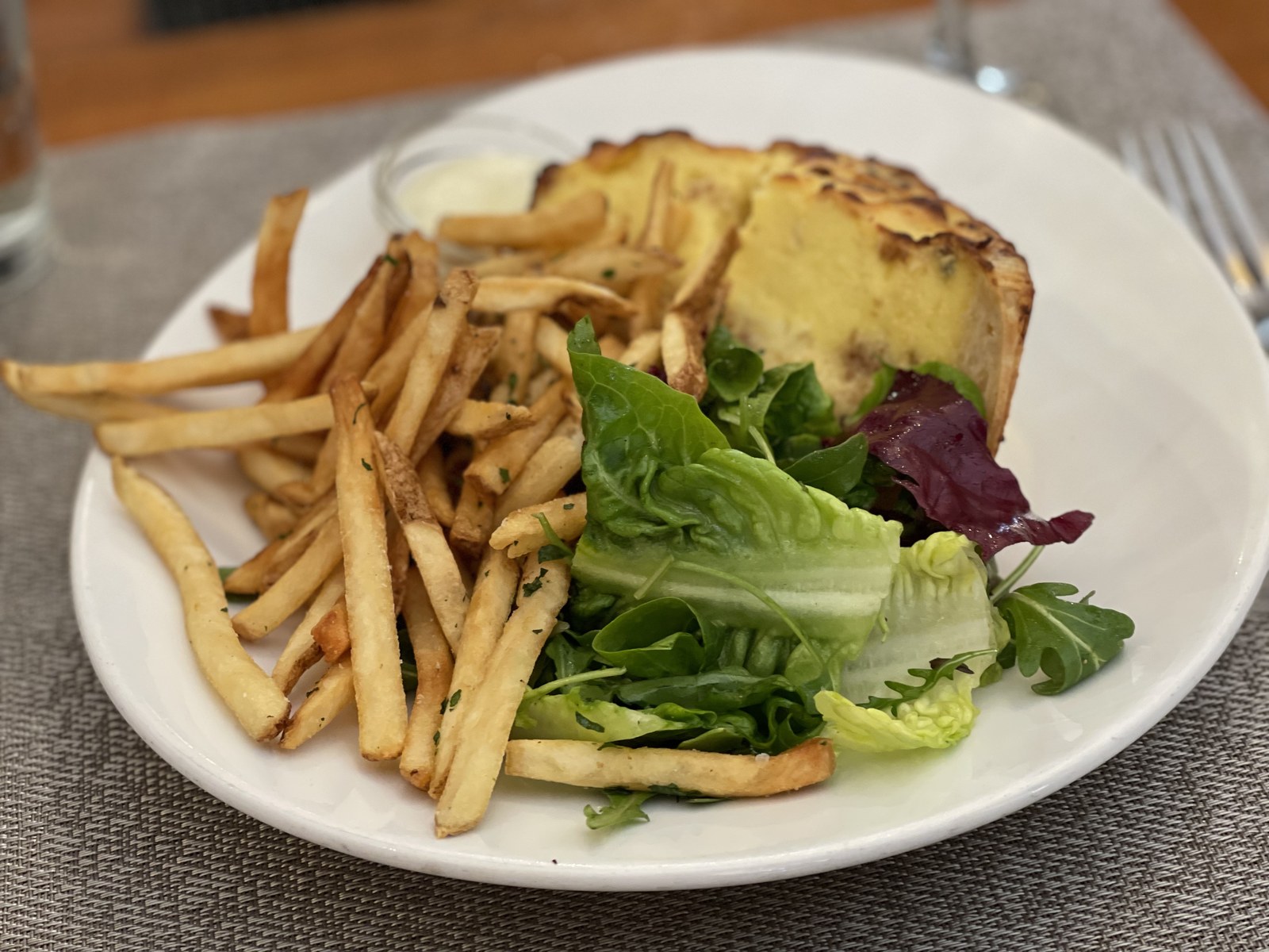 La Madeleine-Style Quiche Lorraine
