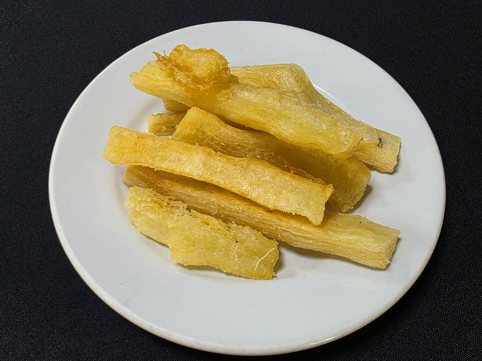 San Miguel-Style Yuca Frita con Chicharrón