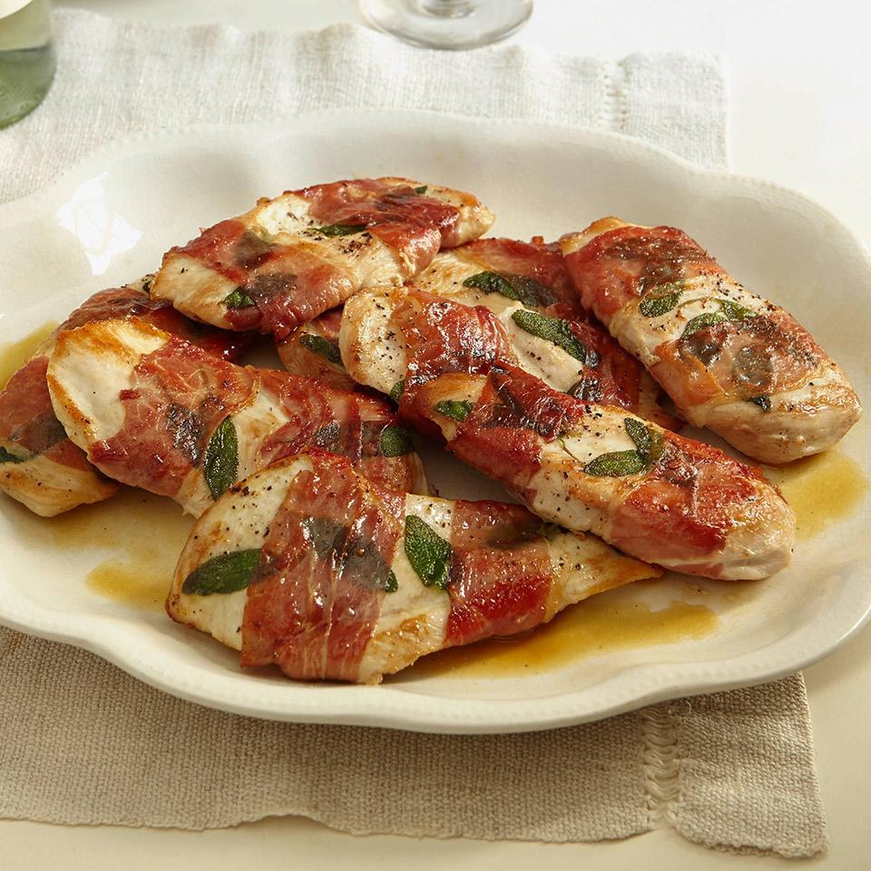 Sun Basket-Style Chicken Saltimbocca