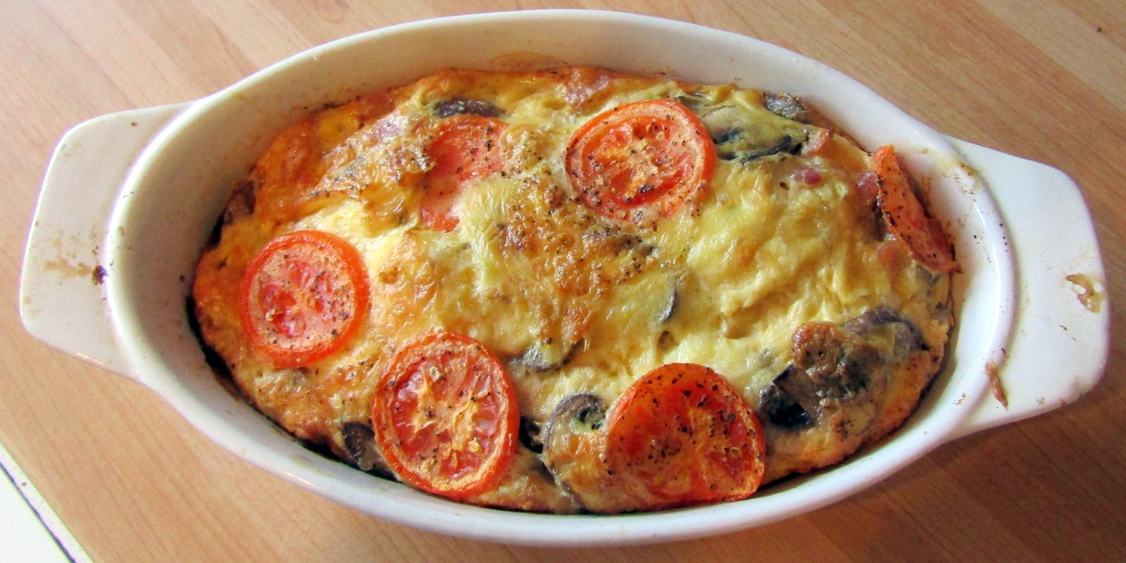 Sun Basket-Style Wild Mushroom Frittata