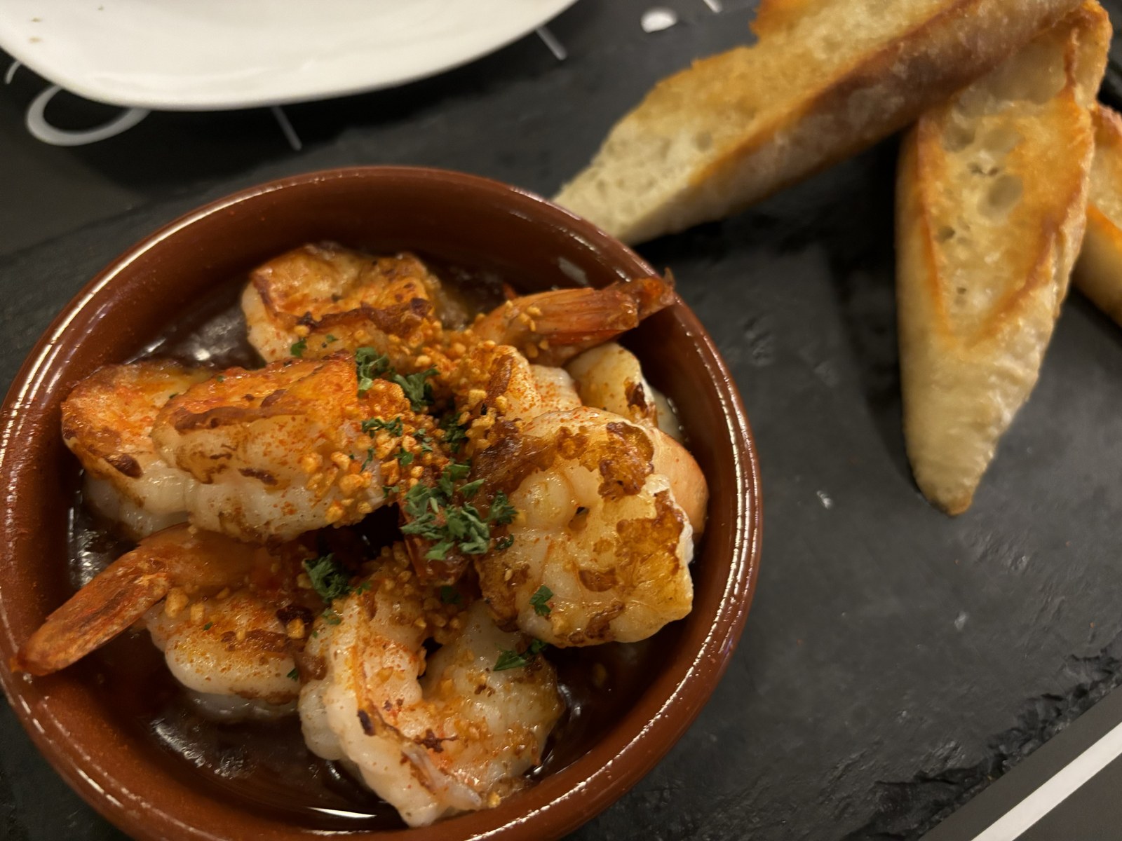 Tasca-Style Gambas al Ajillo