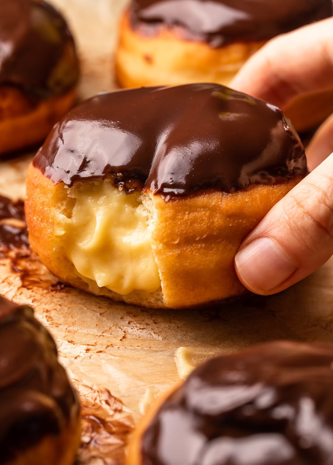 Tim Hortons-Style Boston Cream Donut