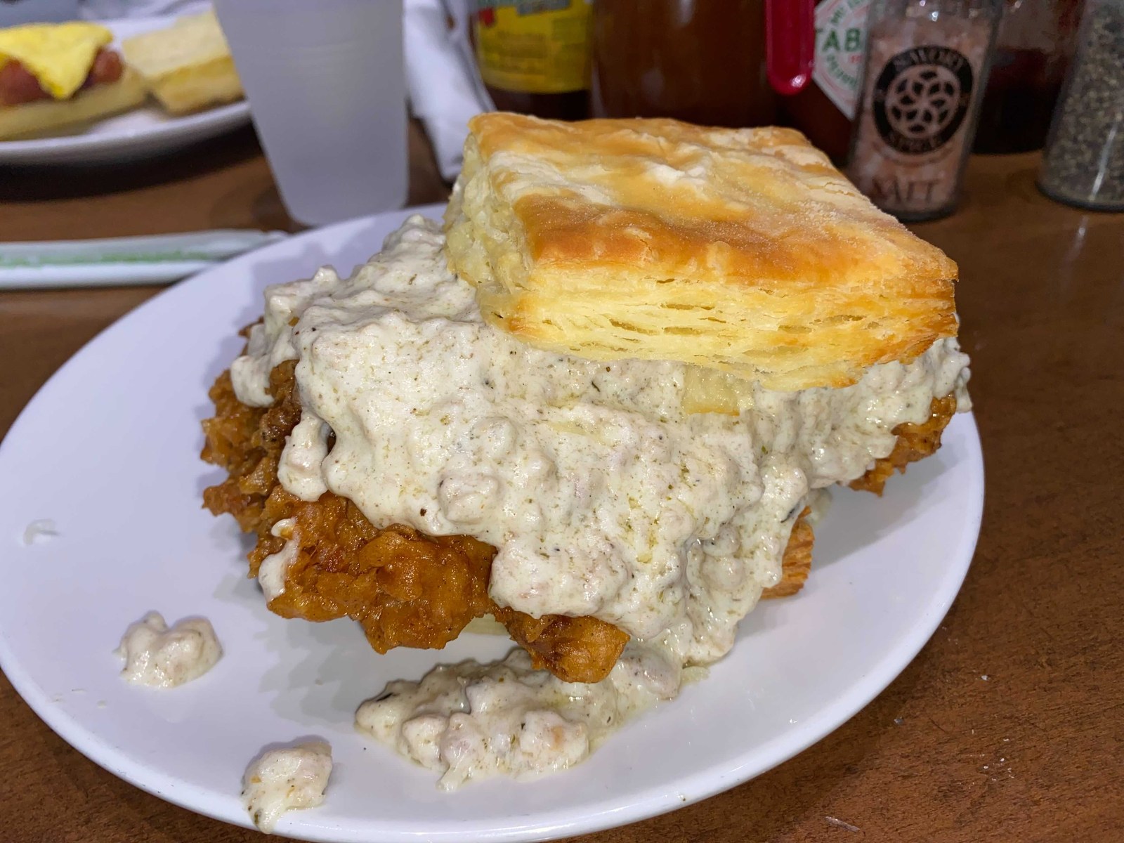 Waffle House-Style Country Sausage Gravy Biscuits